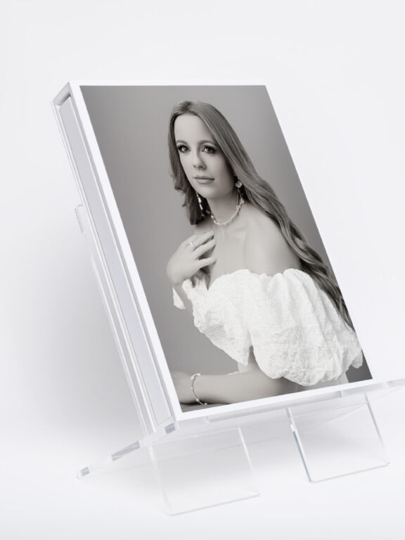 printed album of a maternity photoshoot from phoenix az